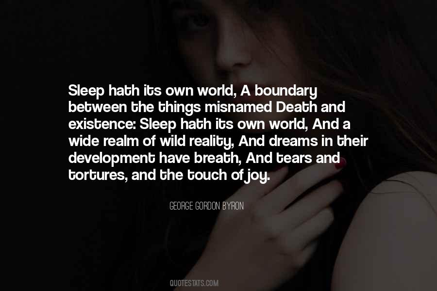 Quotes About Sleep Dreams #57277