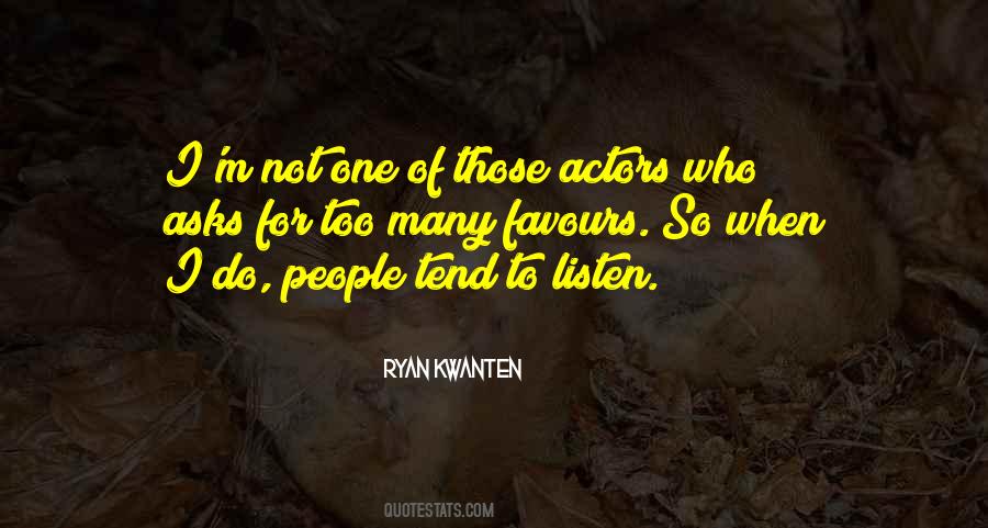 No Favours Quotes #467044