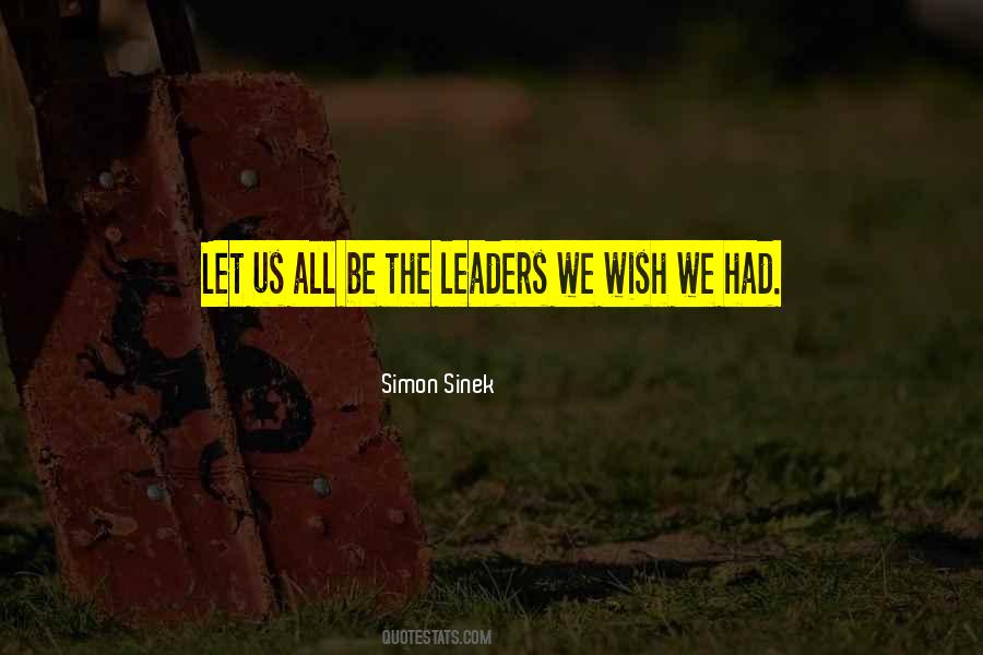 Quotes About Leaders #1826416