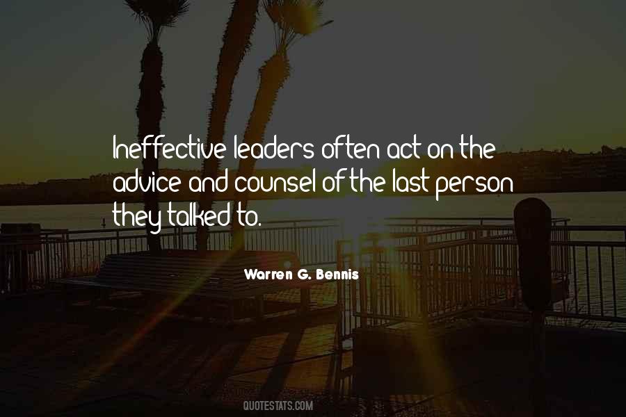 Quotes About Leaders #1865657