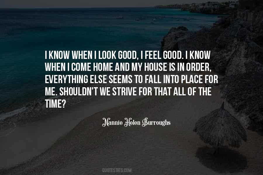 Quotes About I Feel Good #1788245