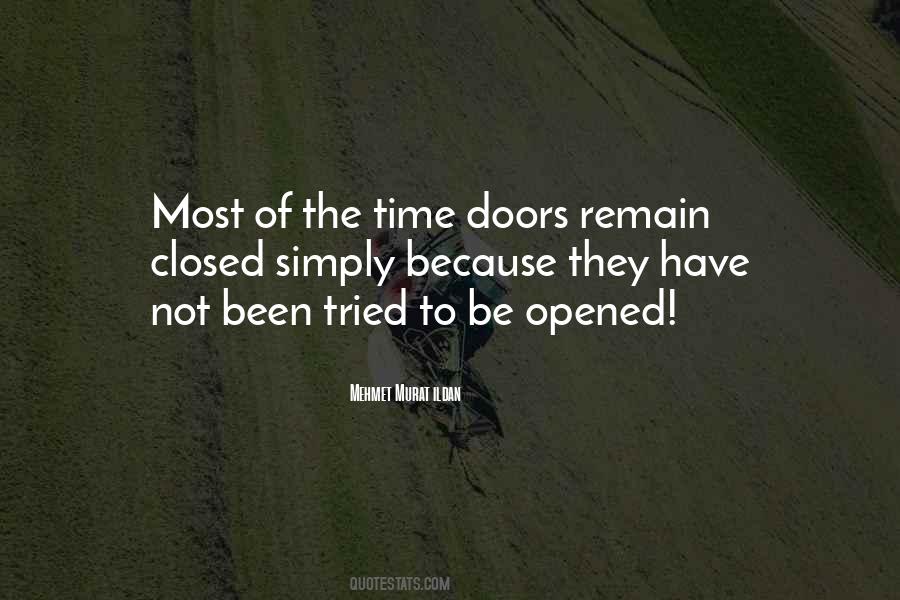 Quotes About Closed #1752352