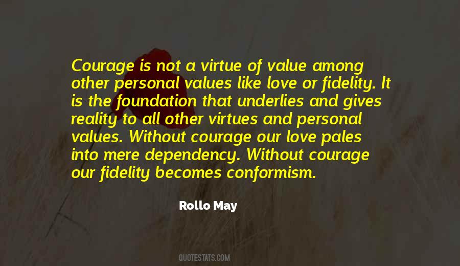 Quotes About Values And Virtues #1736744