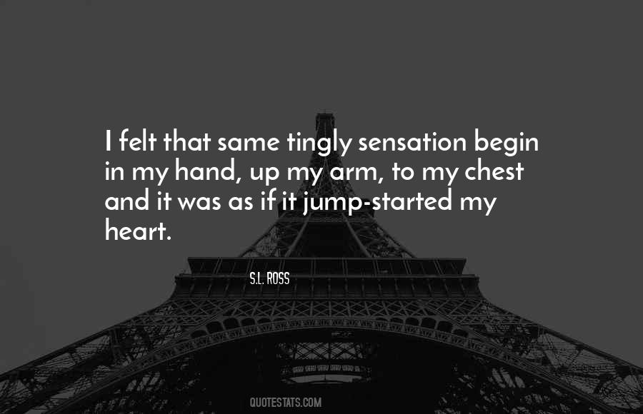 Quotes About Sensation #1171082