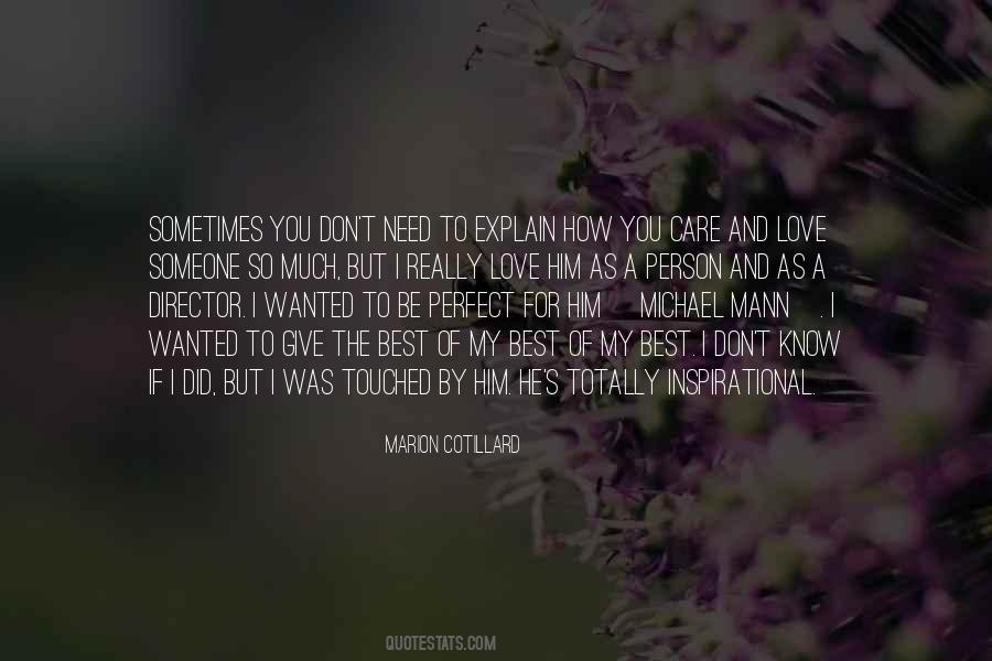 Quotes About A Person You Love #178092