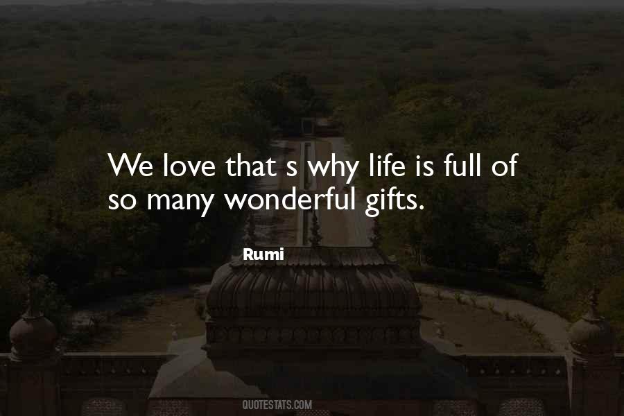 Quotes About Life Full Of Love #1035097