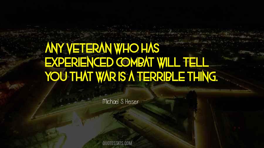 War Veteran Quotes #1357699