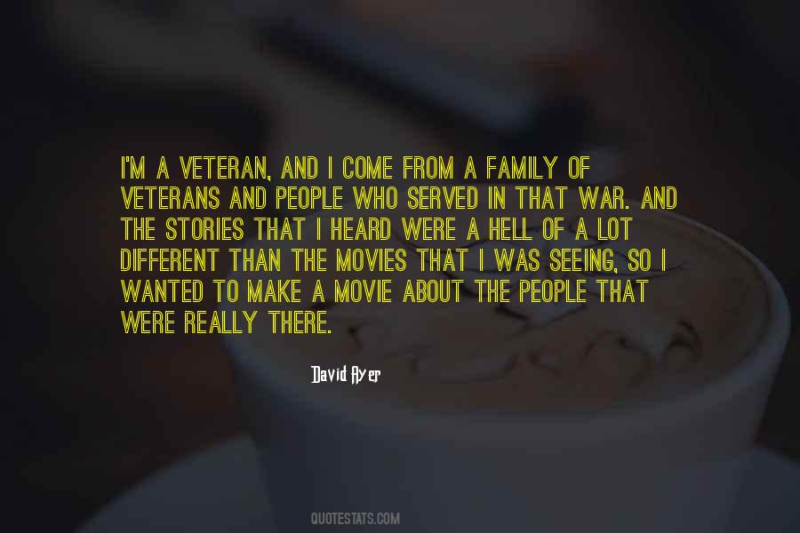 War Veteran Quotes #525661