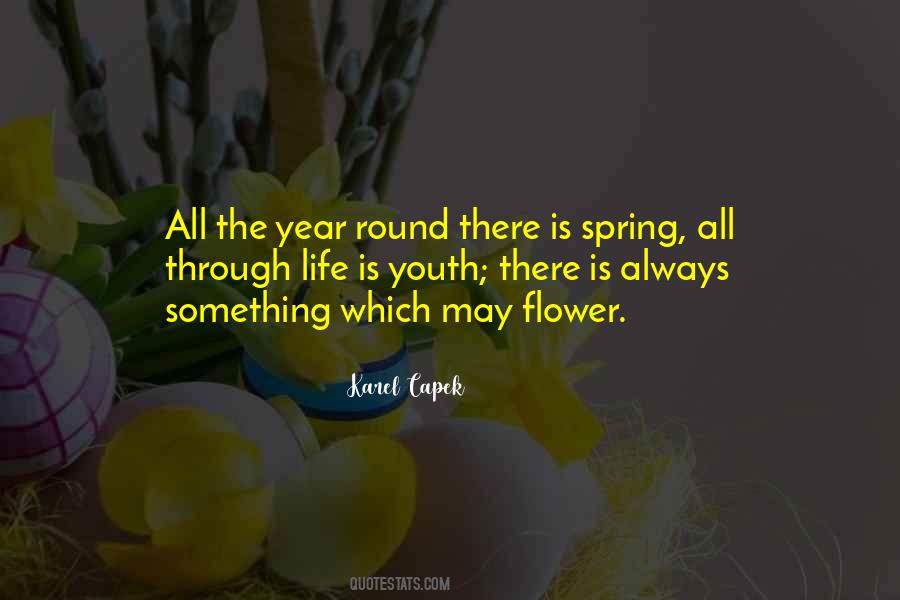 Quotes About Spring Flower #82219