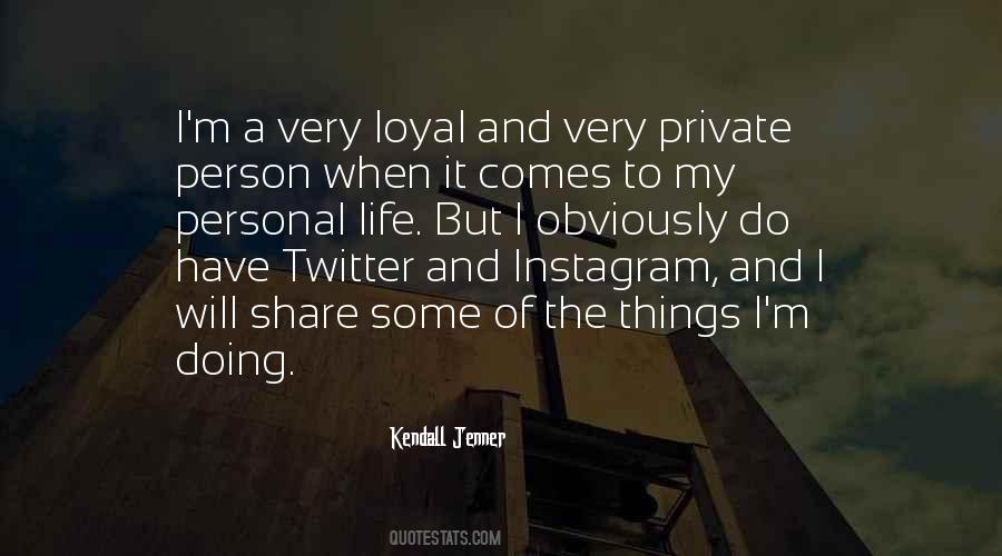 Private Things Quotes #1151828