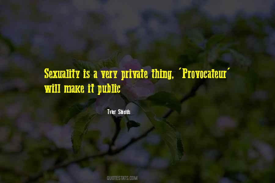 Private Things Quotes #565171