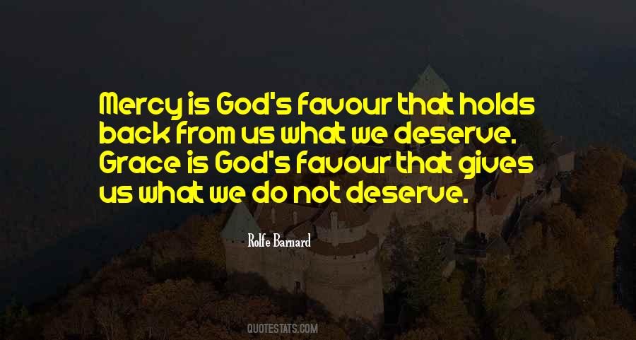 God S Mercy And Grace Quotes #286542