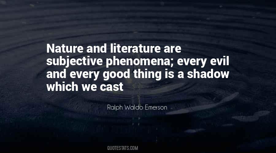Quotes About Good And Evil Nature #1151049