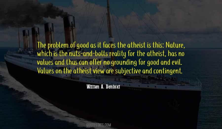 Quotes About Good And Evil Nature #1620448