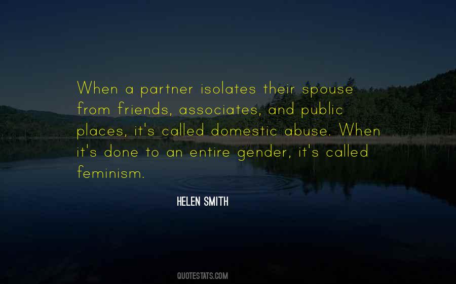 Quotes About Spouse Abuse #1827671