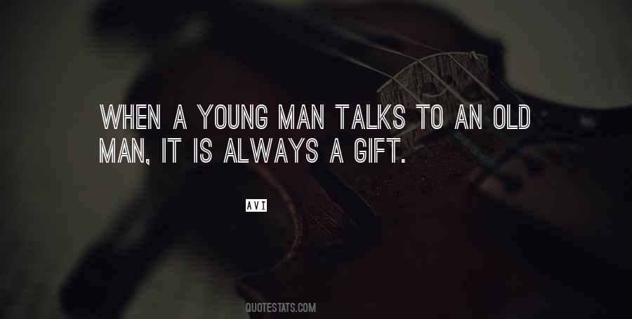 Quotes About A Young Man #1318089