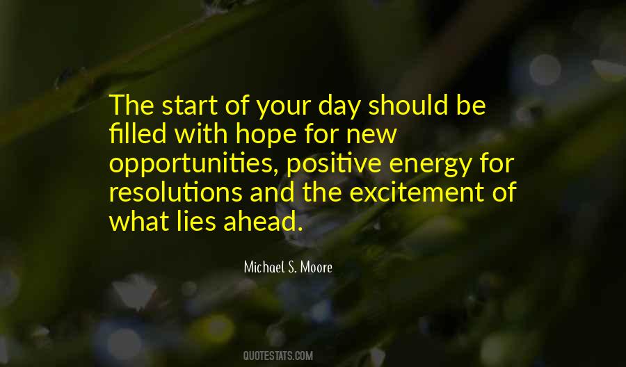 Quotes About Hope For A New Day #1106384