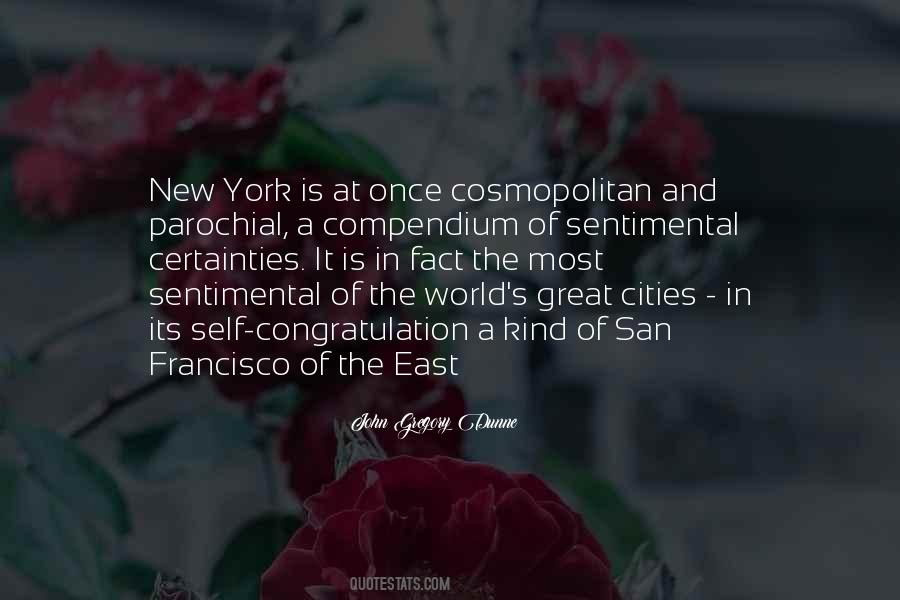 Cosmopolitan Cities Quotes #1587853