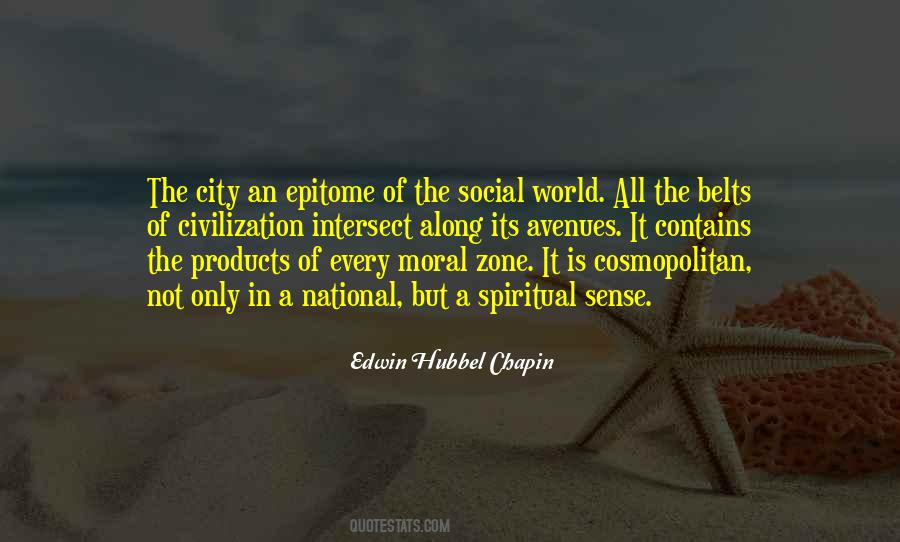 Cosmopolitan Cities Quotes #282934