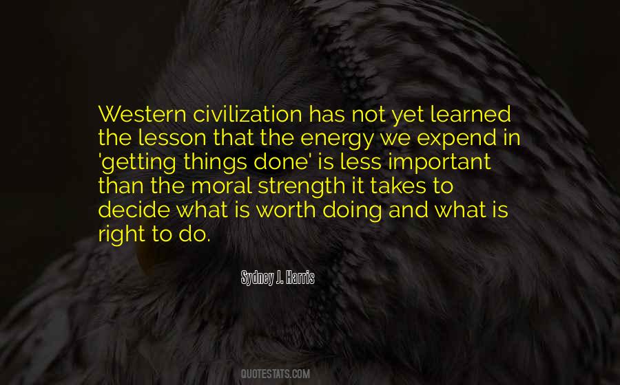 Moral Strength Quotes #172126