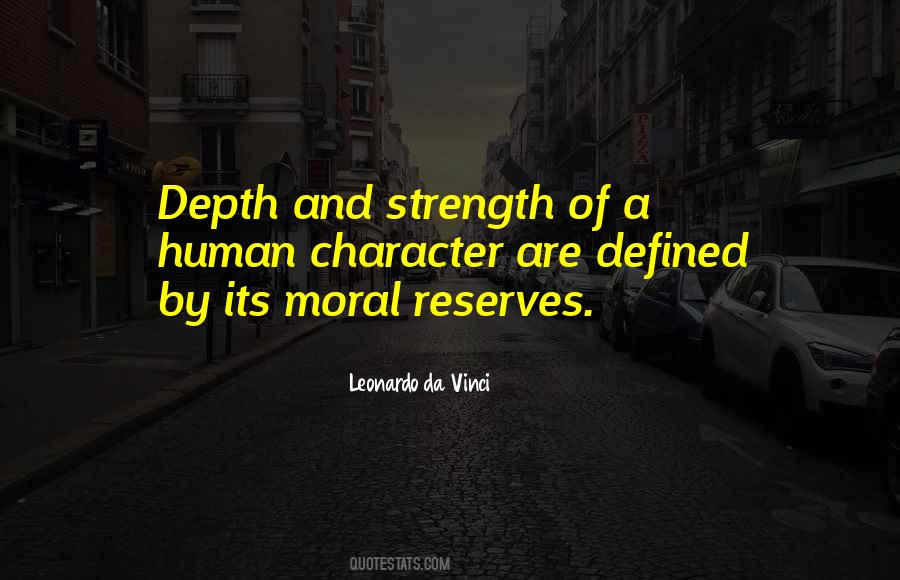 Moral Strength Quotes #1829738