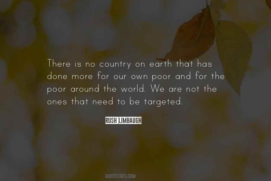 Why Is A Country Poor Quotes #131356