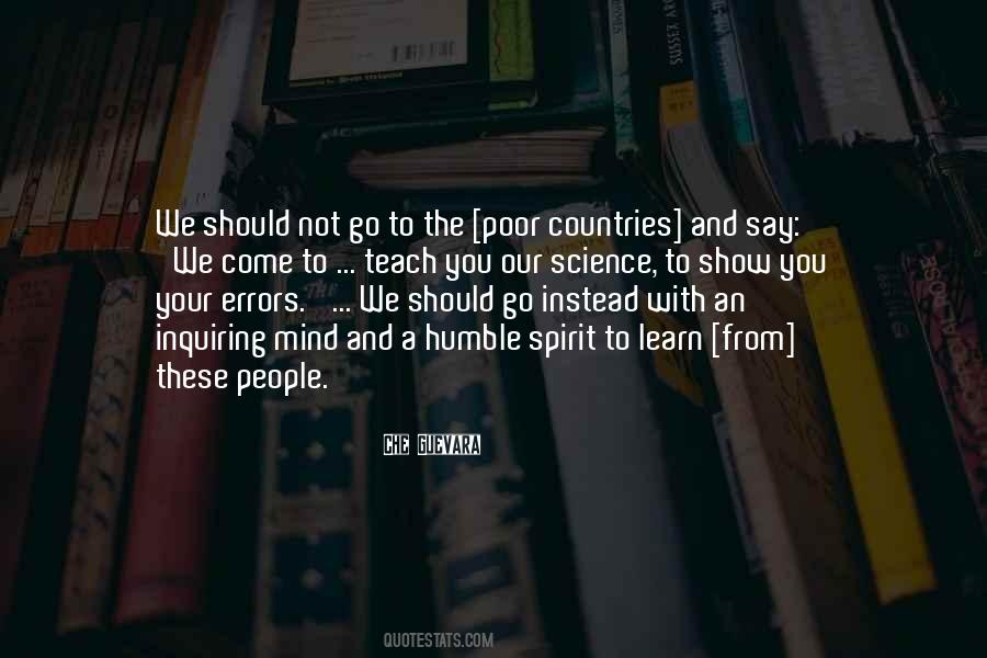 Why Is A Country Poor Quotes #224248