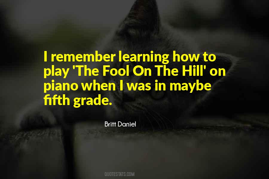 Quotes About Fifth Grade #919635