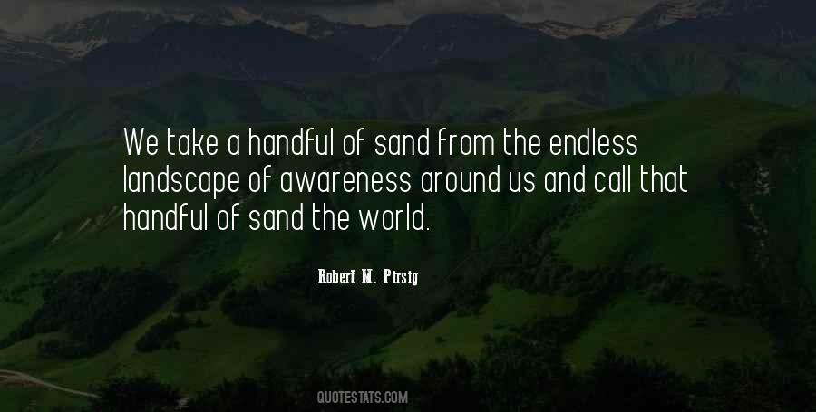 Handful Sand Quotes #1132858