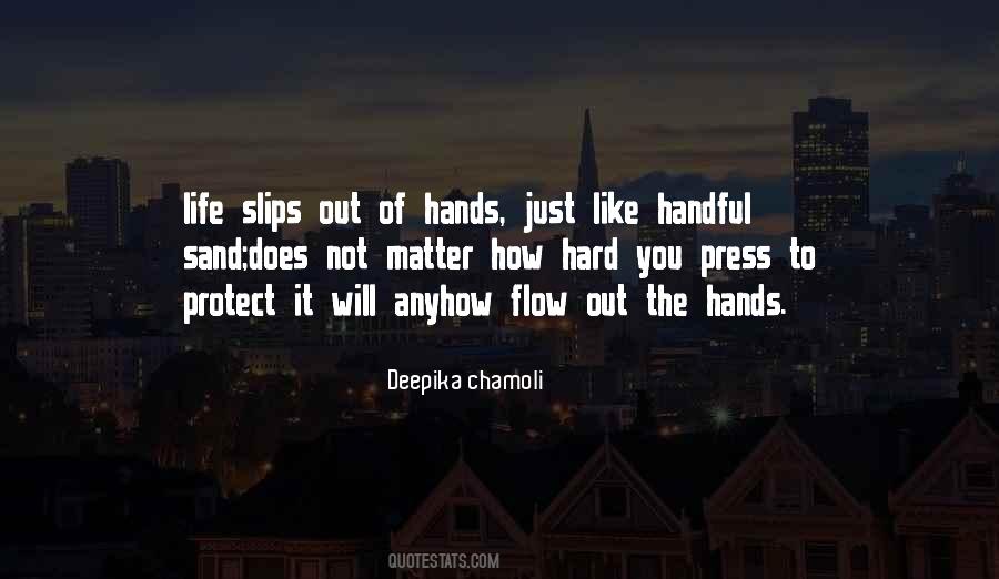 Handful Sand Quotes #54358