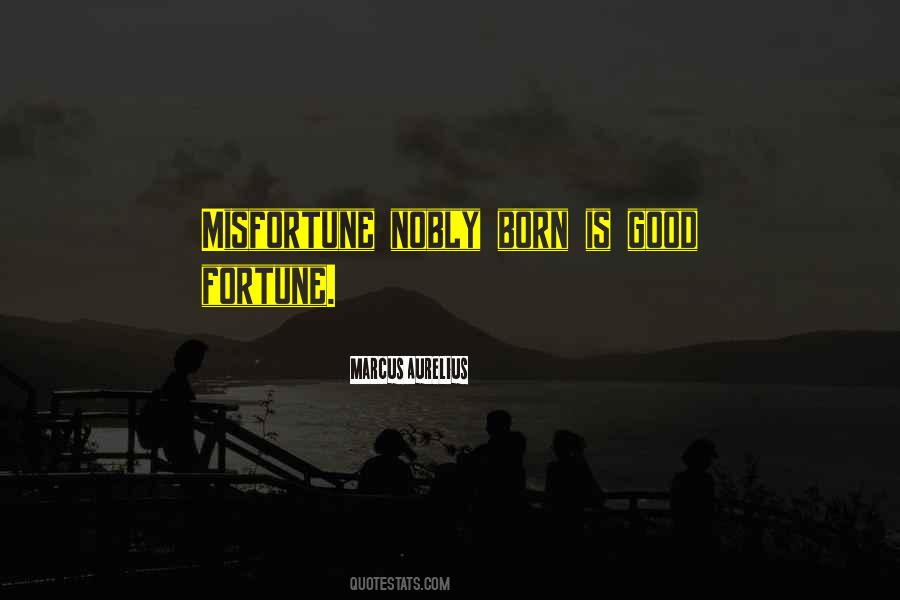 Quotes About Misfortune #1365106