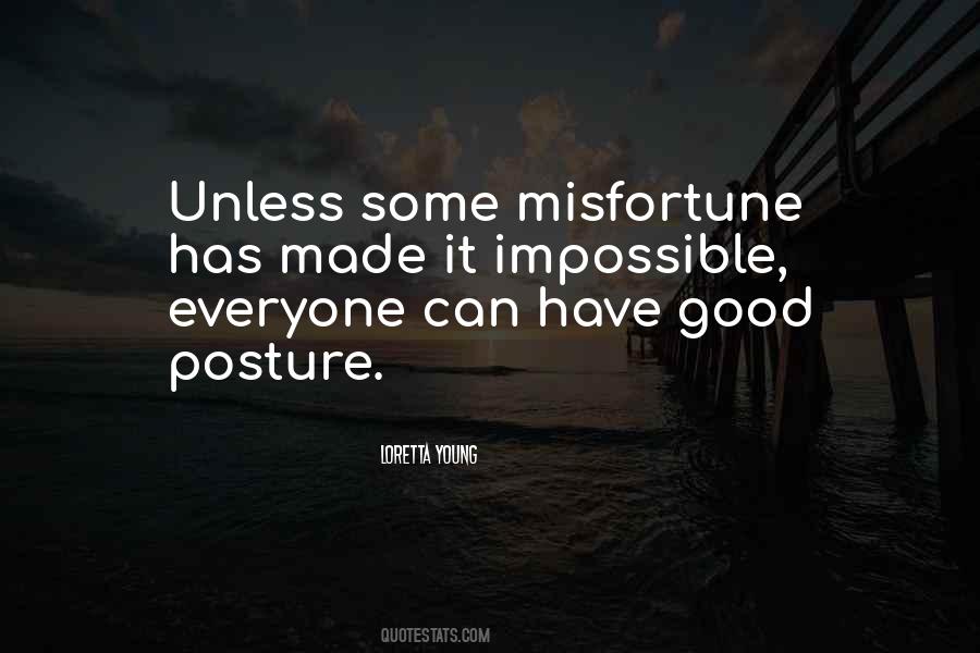 Quotes About Misfortune #1389105