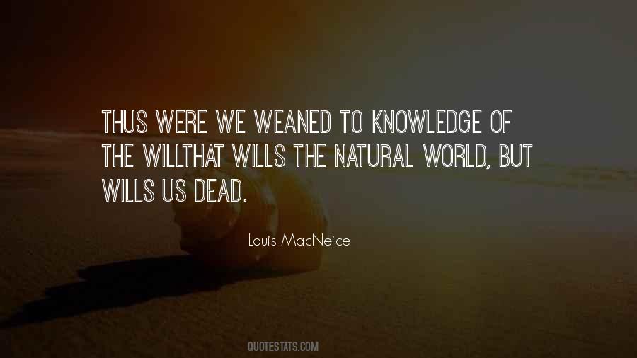 Quotes About Knowledge Of The World #123919