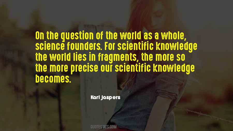 Quotes About Knowledge Of The World #14890