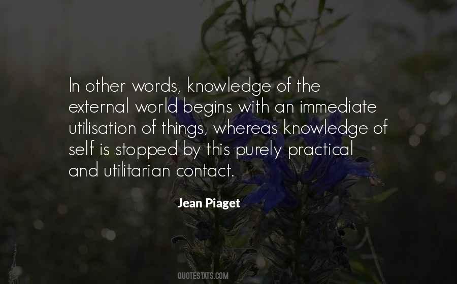Quotes About Knowledge Of The World #242305