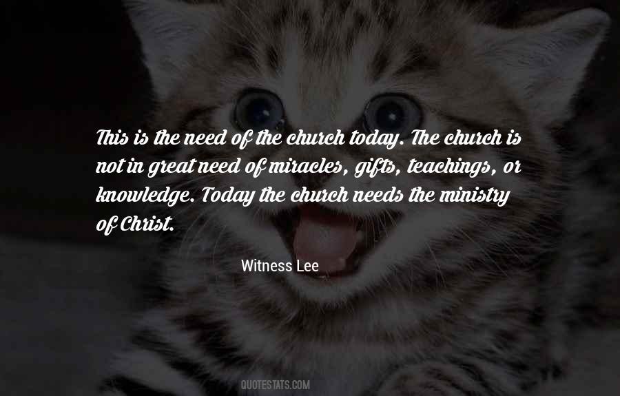 Church Today Quotes #1875576