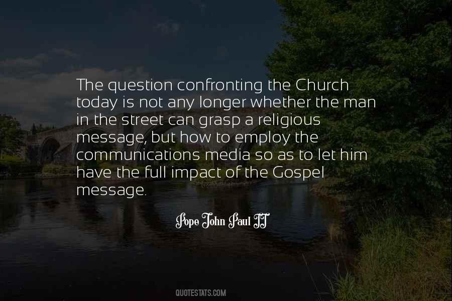 Church Today Quotes #332286