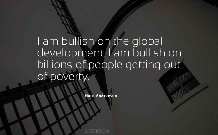 Getting Out Of Poverty Quotes #1849112