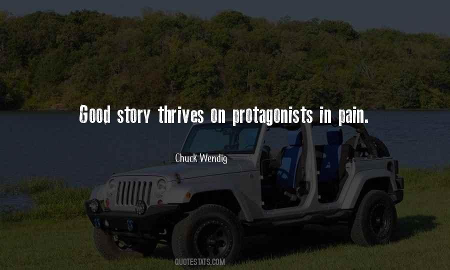 Where Pain Thrives Quotes #1805710