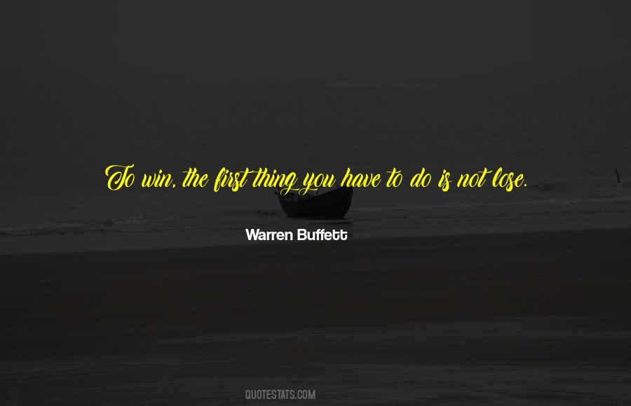 Quotes About Not Winning #111089