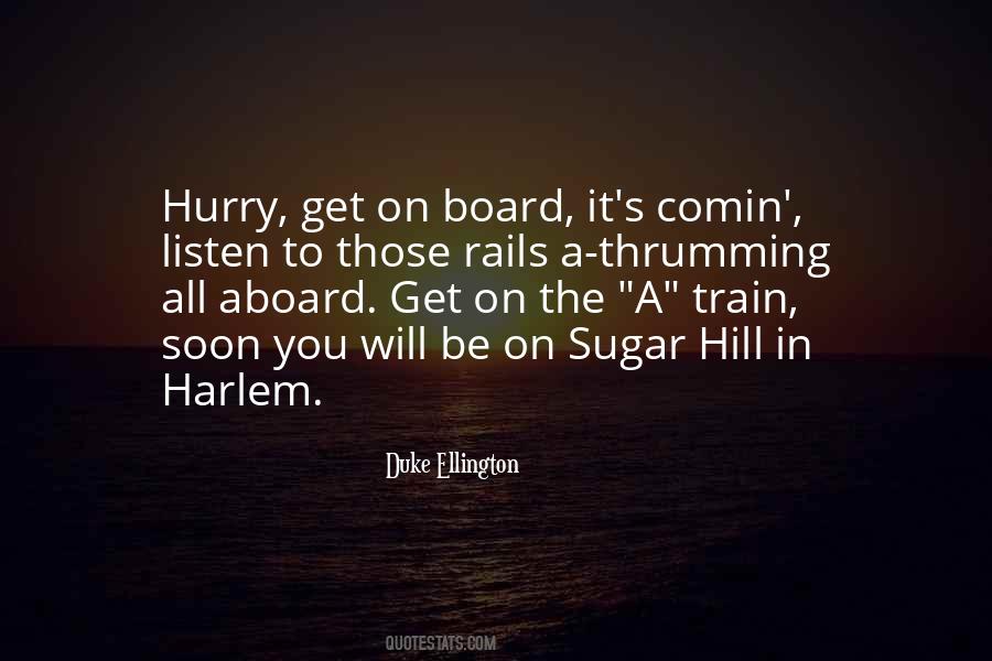 Quotes About Harlem #1146442