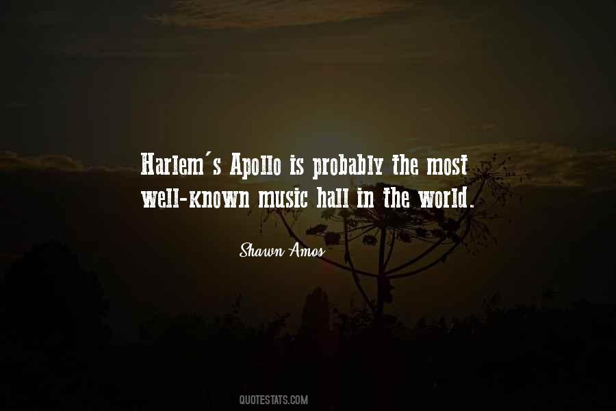 Quotes About Harlem #1152206