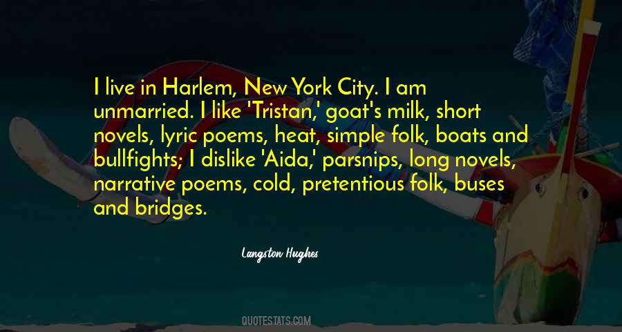 Quotes About Harlem #388881