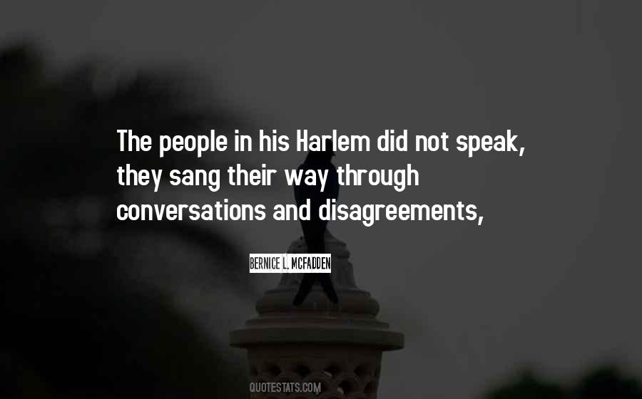 Quotes About Harlem #487852
