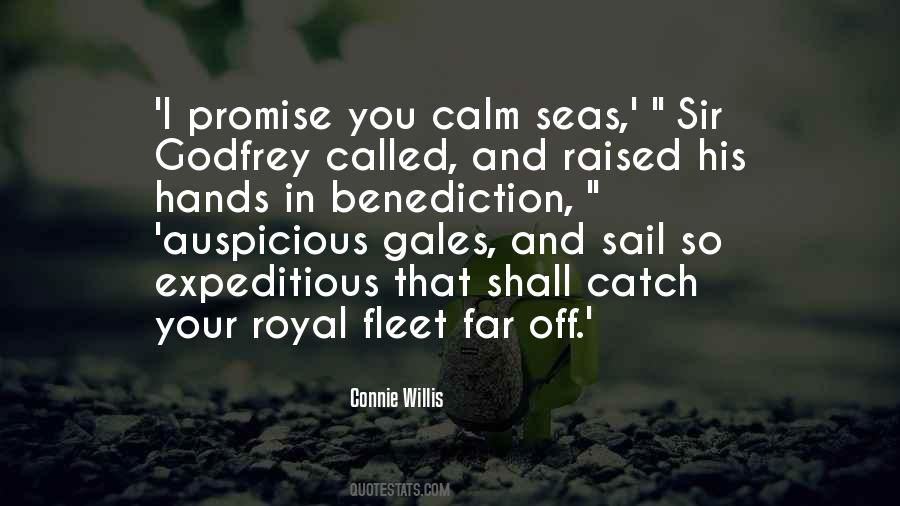 Quotes About Calm Seas #339752