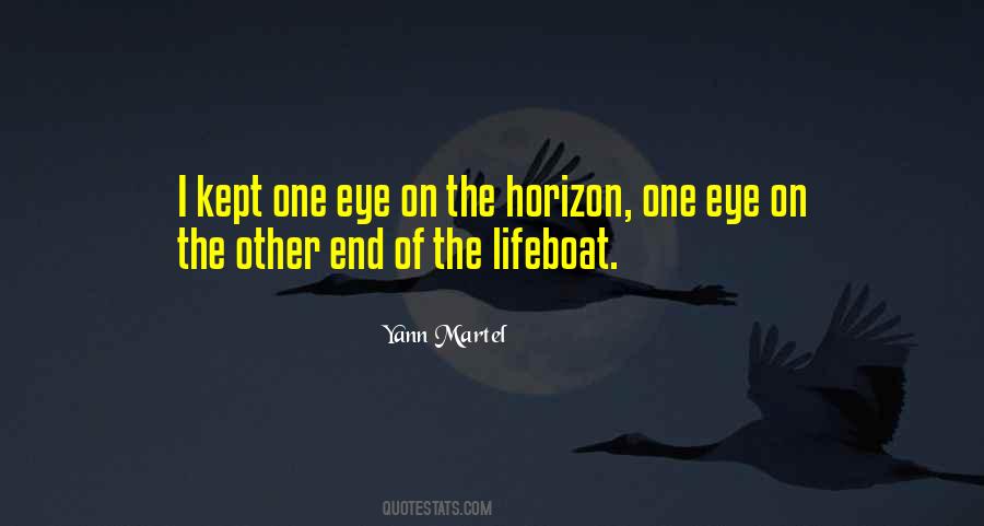 Quotes About One Eye #1647704