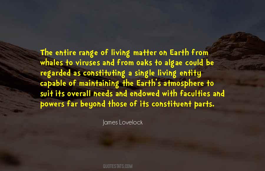 Quotes About The Earth's Atmosphere #1789847