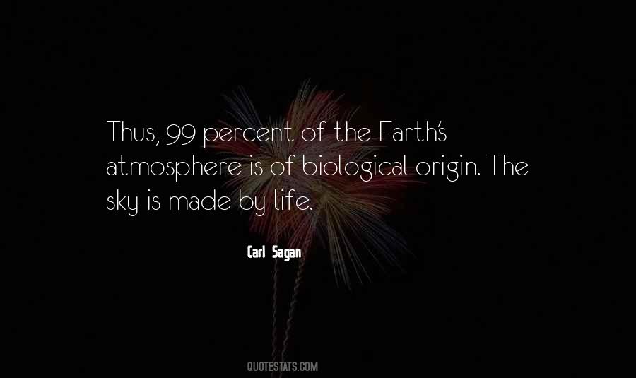 Quotes About The Earth's Atmosphere #549114