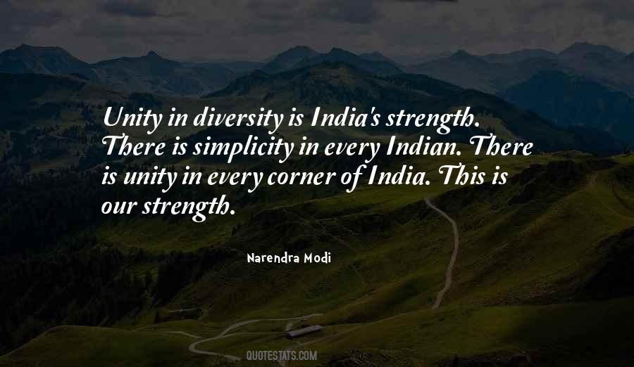 Quotes About Unity In Diversity In India #342945