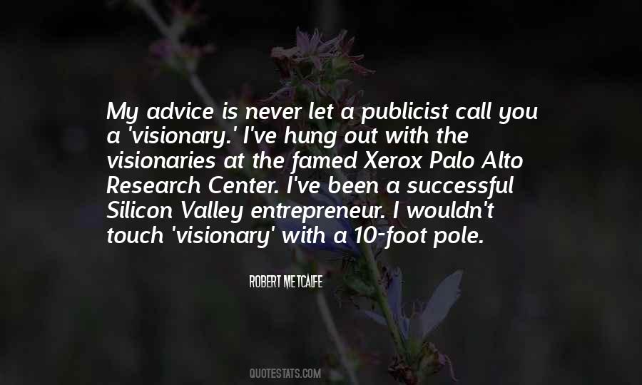 Visionary Entrepreneur Quotes #1854516